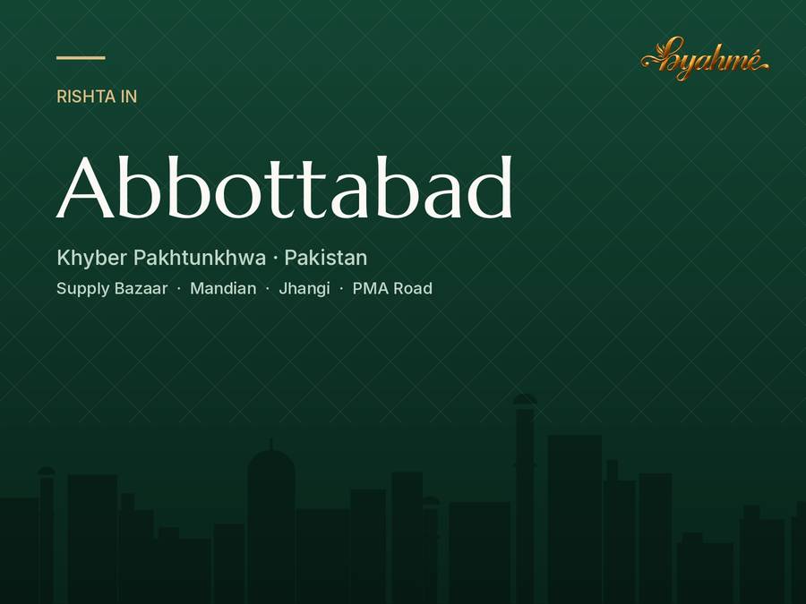 Rishta service in Abbottabad