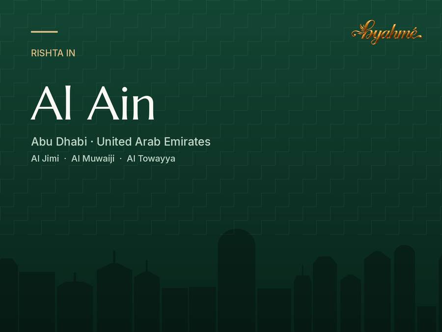 Rishta service in Al Ain