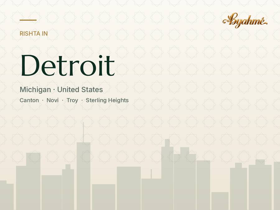 Rishta service in Detroit