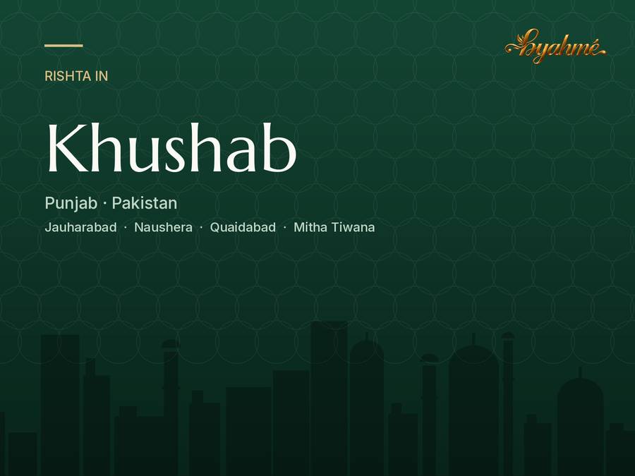 Rishta service in Khushab
