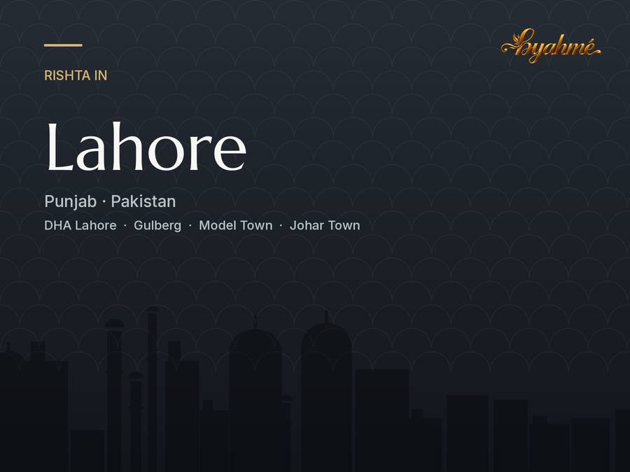 Rishta service in Lahore