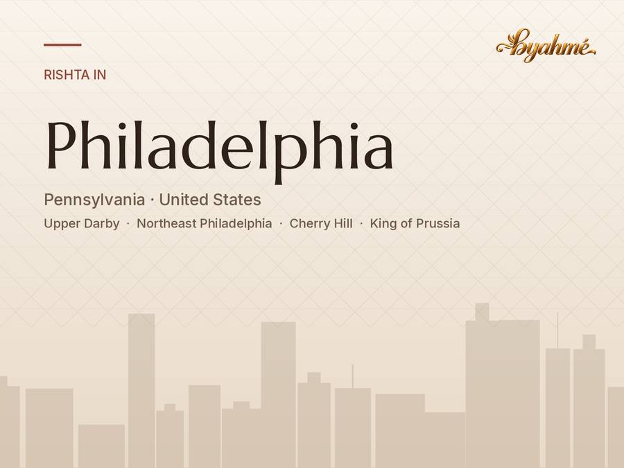 Rishta service in Philadelphia