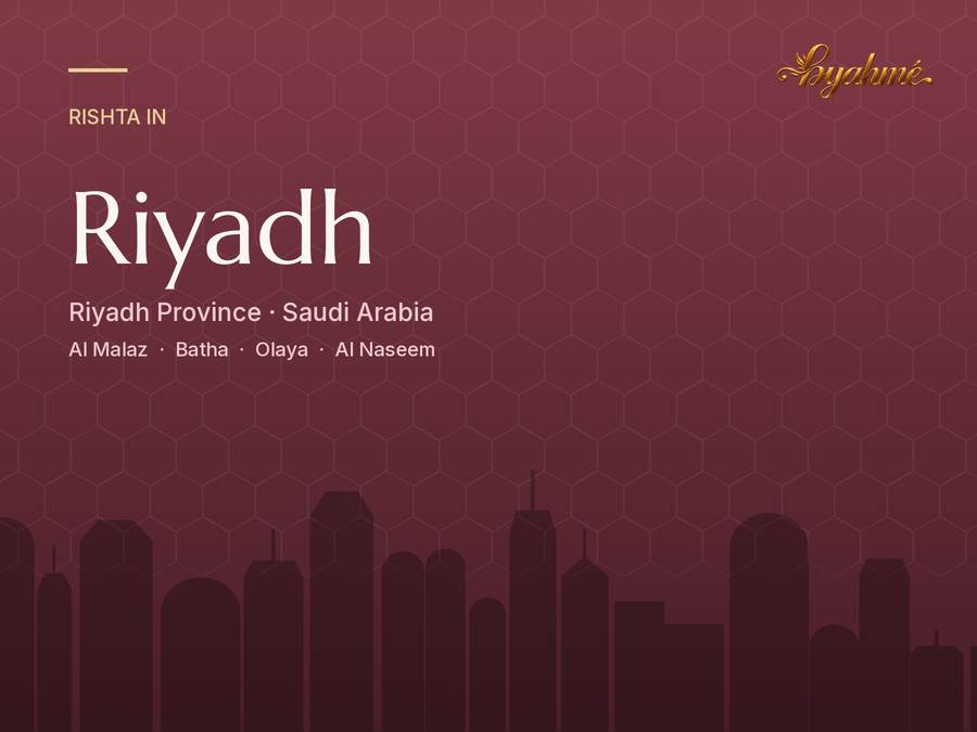 Rishta service in Riyadh