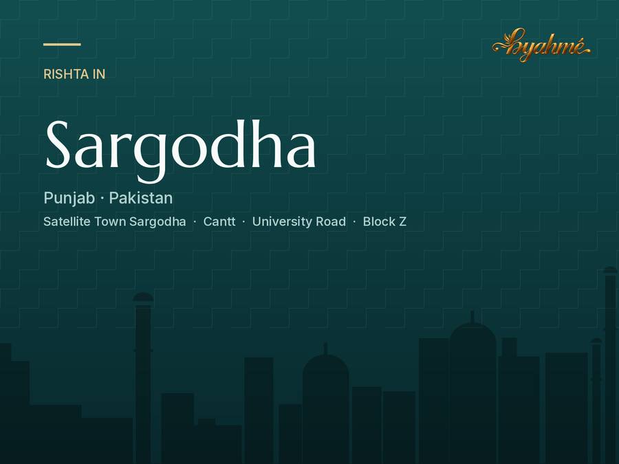 Rishta service in Sargodha
