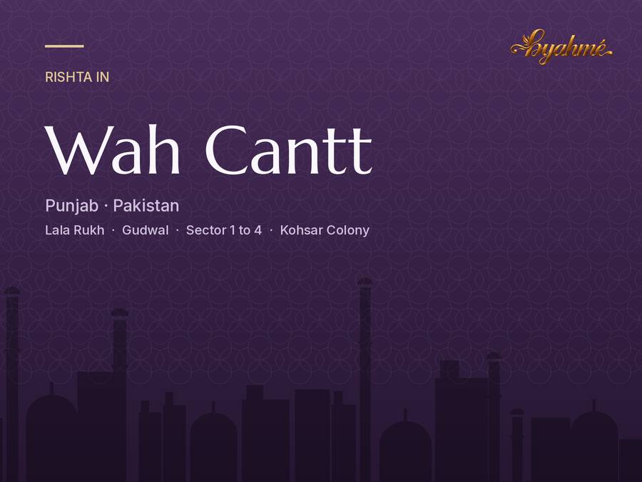 Rishta service in Wah Cantt