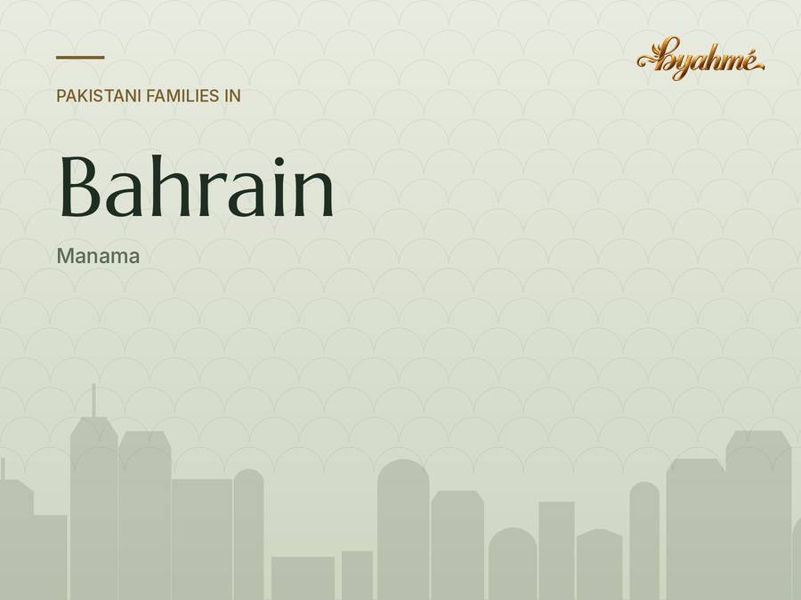 Pakistani community in Bahrain