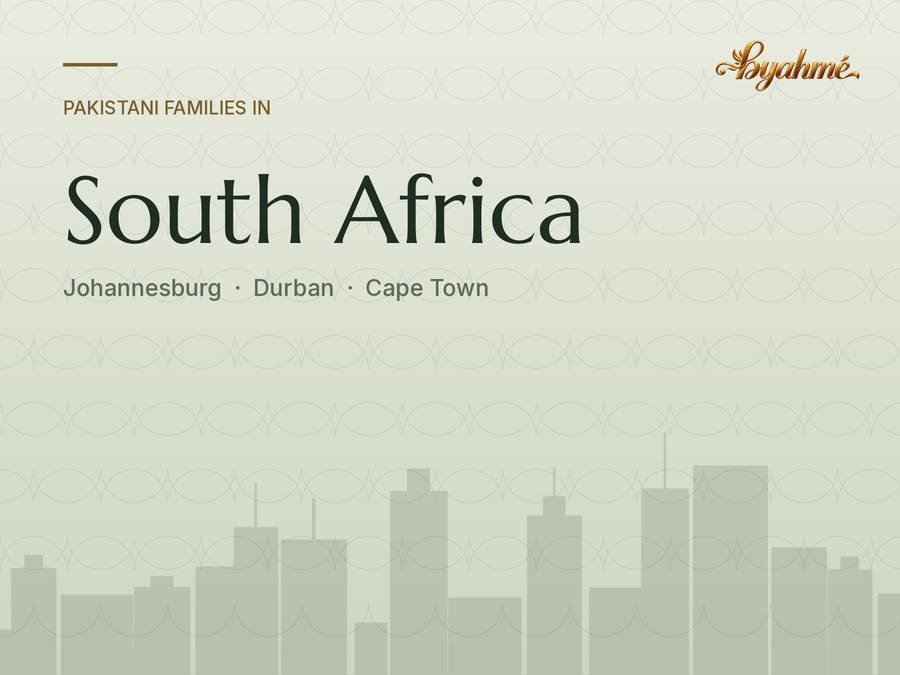 Pakistani community in South Africa