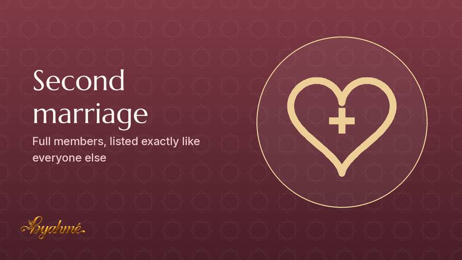 Second marriage