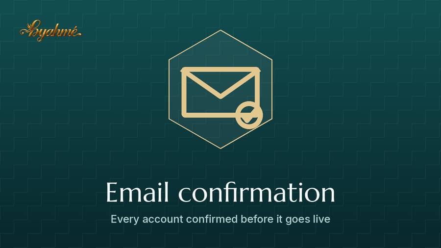 Email confirmation